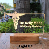 Personalized Doctor Illusion Lamp | Gift for Doctors | Gift for Best Doctors | Professional Led Lamp | - BBD GIFTS